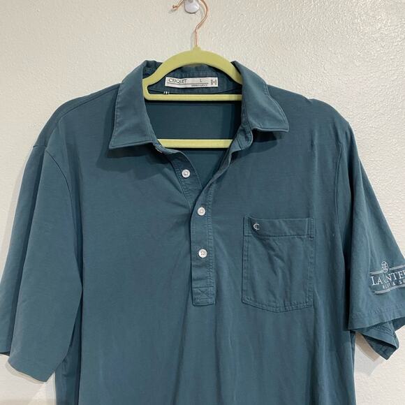 Criquet Green La Cantera Resort & Spa Polo Shirt Sz L - Picture 2 of 11